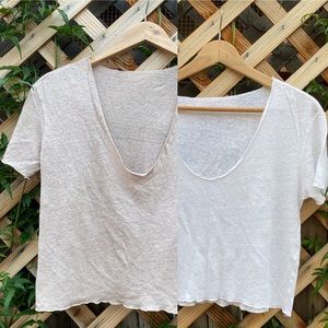 COPY - Zara. Kit 2 crop tees